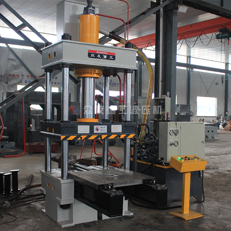 100噸帶移動工作臺成型四柱油壓機(jī) 100T成型油壓機(jī)