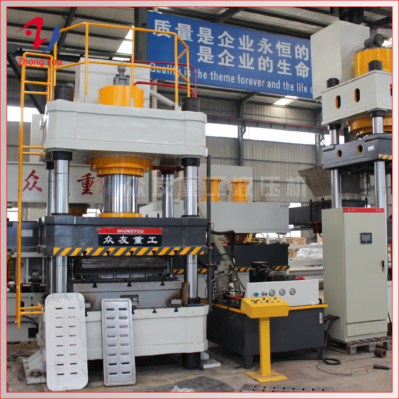 油壓機(jī):四柱油壓機(jī)油缸里出現(xiàn)異物怎么辦？